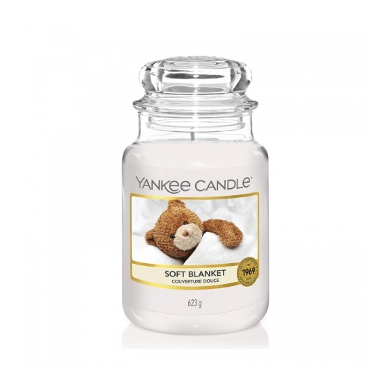 Yankee Candle Soft Blanket Candela Profumata In Giara Grande