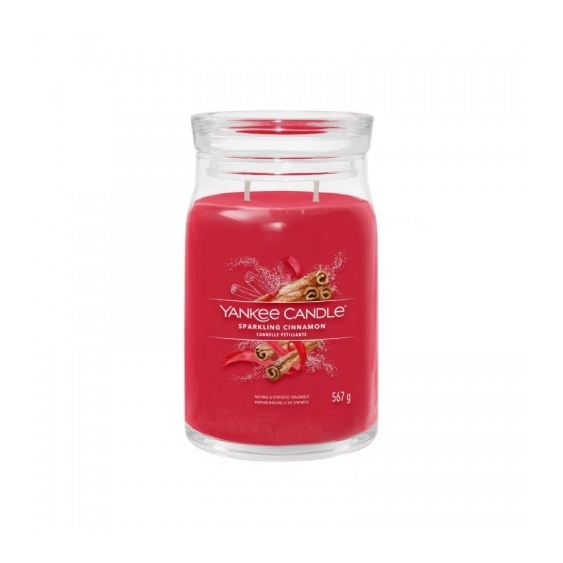 Yankee Candle Sparkling Cinnamon Candela Signature Grande 567 G