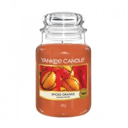 Yankee Candle Spiced Orange Candela Profumata In Giara Large 623 G
