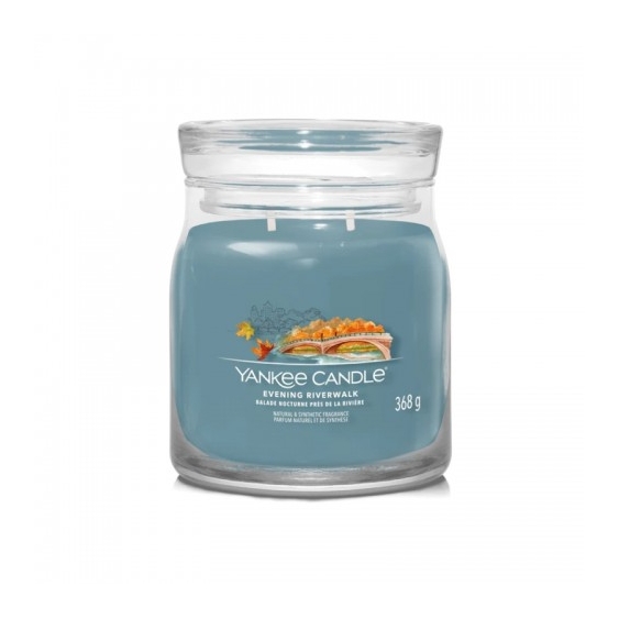 Yankee Candle Evening Riverwalk Candela Profumata In Giara Media 368 G