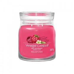Yankee Candle Red Raspberry Candela Profumata Signature Media 368 G