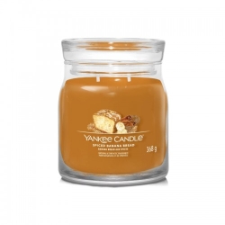 Yankee Candle Signature Spiced Banana Bread Candela In Giara Media 368 G