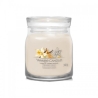 Yankee Candle Signature Vanilla Crème Brûlée Candela In Giara Media 368 G