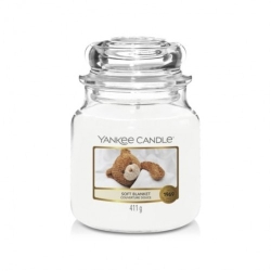 Yankee Candle Soft Blanket Candela Profumata In Giara Media