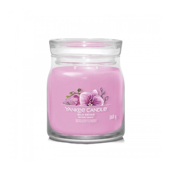 Yankee Candle Wild Orchid Candela Profumata Signature Media 368 G