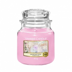 Yankee Candle Snowflake Kissess Candela Profumata In Giara Medium 411 G