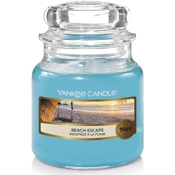 Yankee Candle Beach Escape Candela Profumata In Barattolo Piccolo