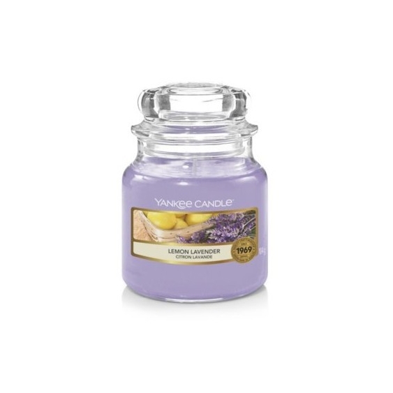 Yankee Candle Lemon Lavender Candela Profumata In Giara Piccola