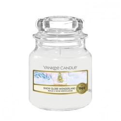 Yankee Candle Snow Globe Wonderland Candela Profumata In Giara Small 104 G