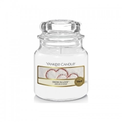 Yankee Candle Snow In Love Candela Profumata Giara Piccola 104 G