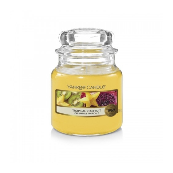 Yankee Candle Tropical Starfruit Candela Profumata In Giara Piccola