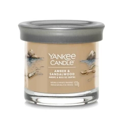 Yankee Candle Amber & Sandalwood Candela Tumbler Piccola