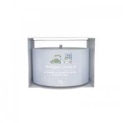 Yankee Candle A Calm & Quiet Place Candela Votiva In Vetro 37 G
