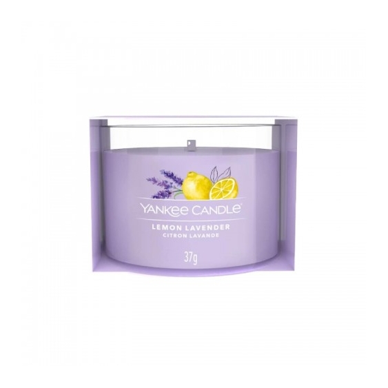 Yankee Candle Lemon Lavender Candela Votiva In Vetro 37 G