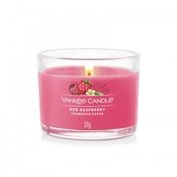 Yankee Candle Red Raspberry Candela Votiva In Vetro 37 G