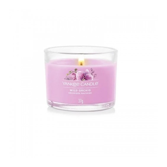 Yankee Candle Wild Orchid Candela Votiva In Vetro 37 G