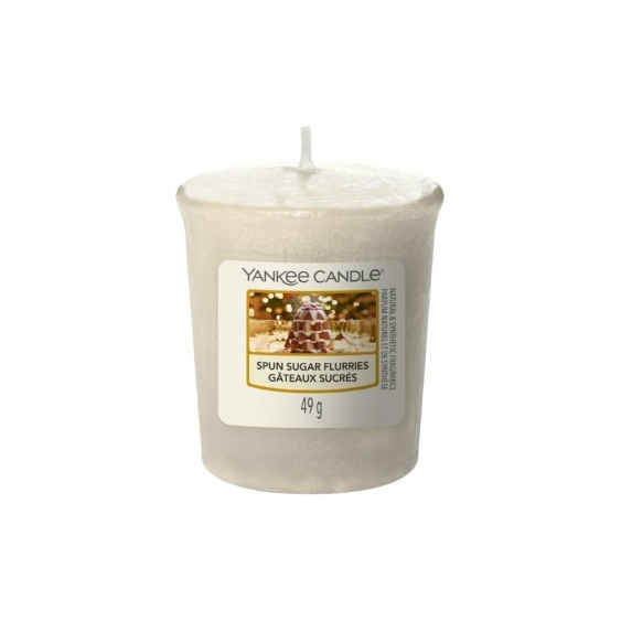 Yankee Candle Spun Sugar Flurries Candela Profumata Votiva 49 G