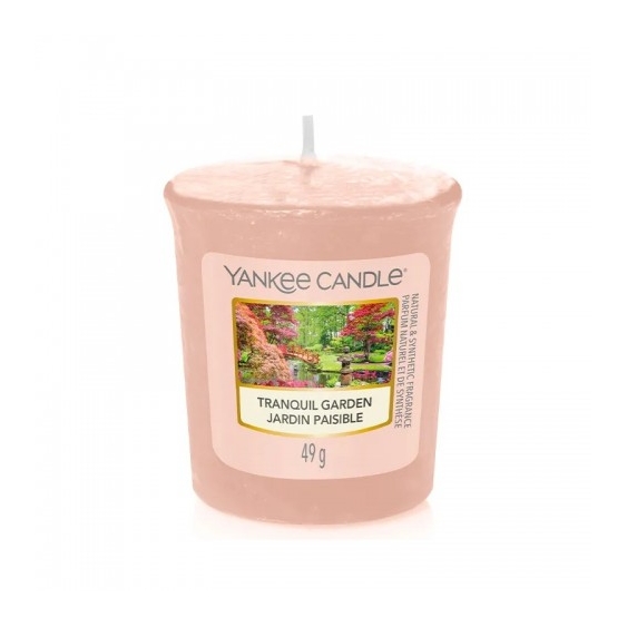 Yankee Candle Tranquil Garden Candela Profumata Votiva 49 G