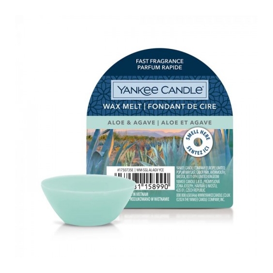 Yankee Candle Aloe & Agave Cera Da Fondere 22 G