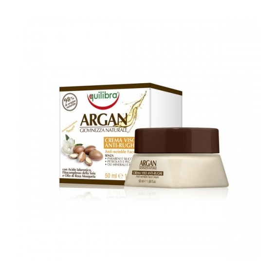 Equilibra Argan Crema Viso Anti-Rughe 50 Ml