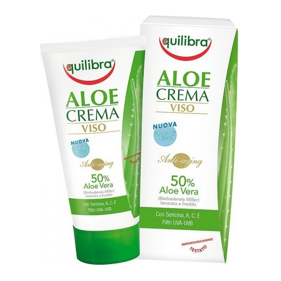 Equilibra Aloe Crema Per Il Viso Antiaging E Antirughe 50 Ml