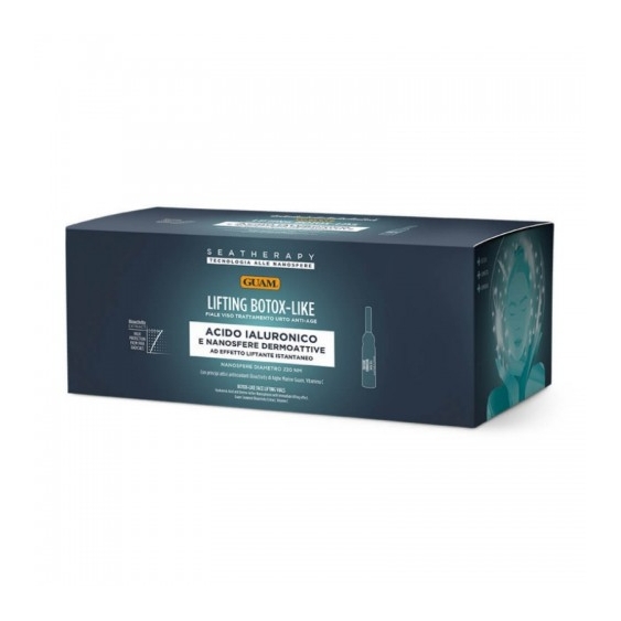 Guam Seatherapy Lifting Botox-Like Trattamento Urto Anti-Age Viso 10 Fiale
