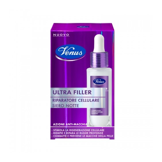 Venus Ultrafiller Riparatore Cellulare Siero Notte 30 Ml