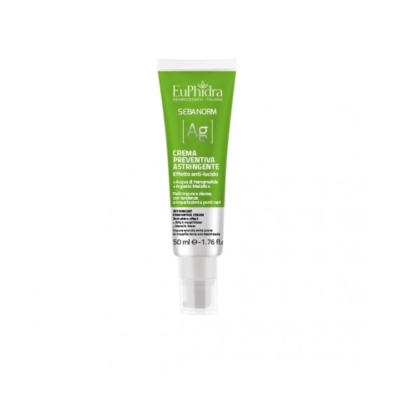 Euphidra Sebanorm Crema Protettiva Astringente 50 Ml