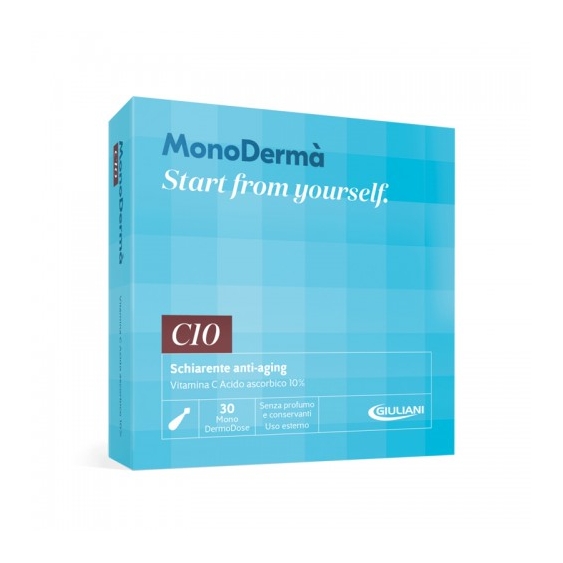 Giuliani Monodermà C10 Gel 30 Ampolle Trattamentio A Base Di Vitamina C Anti-Macchie