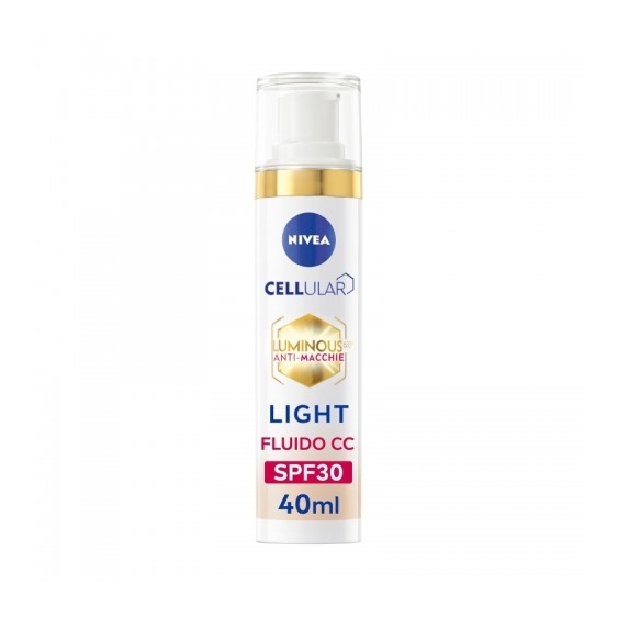 Nivea Luminous 630 Anti-Macchie 3-In-1 Fluido Cc Spf30 N.01 Light