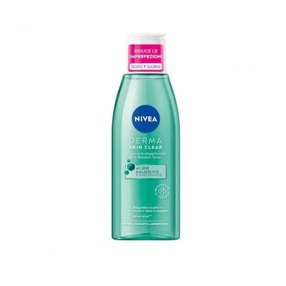 Nivea Derma Skin Clear Tonico Anti-Imperfezioni 200 Ml