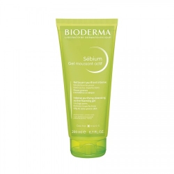 Bioderma Sébium Gel Moussant Actif Gel Detergente Attivo Per Pelle Grassa 200 Ml