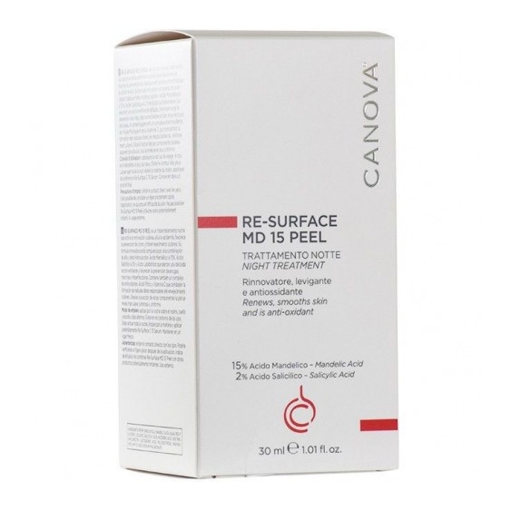 Canova Resurface Md15 Peel Trattamento Notte 30 Ml