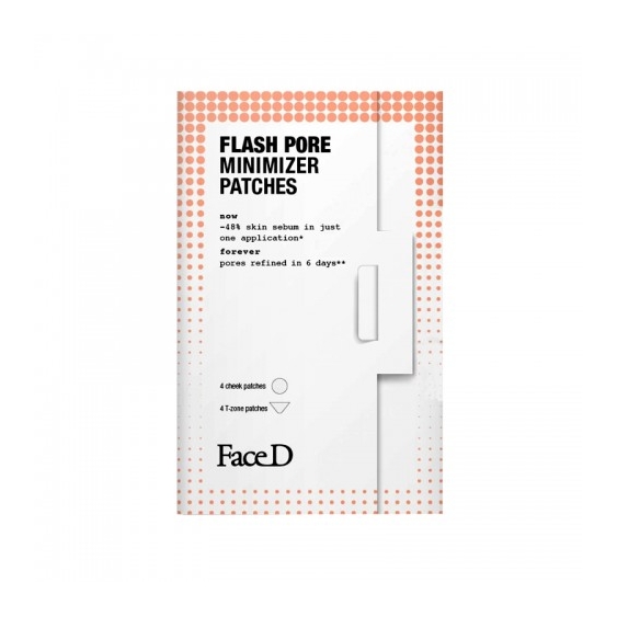 Face D Flash Pore 4 + 4 Patch Per La Riduzione Immediata Dei Pori