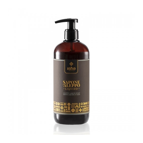 Isha Sapone Di Aleppo Liquido Sapone Per Pelli Grasse 1000 Ml