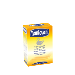 Mantovani Sapone Neutro Allo Zolfo Per Pelli Grasse Panetto Da 100 Gr
