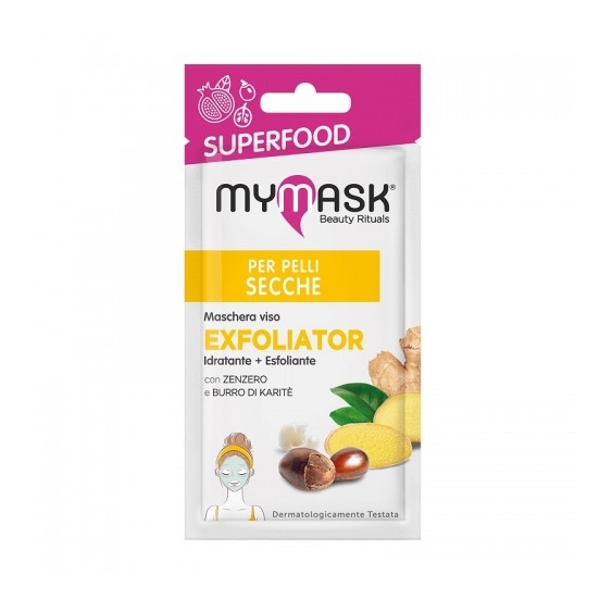 Mymask Superfood Exfoliator Maschera Idratante Ed Esfoliante