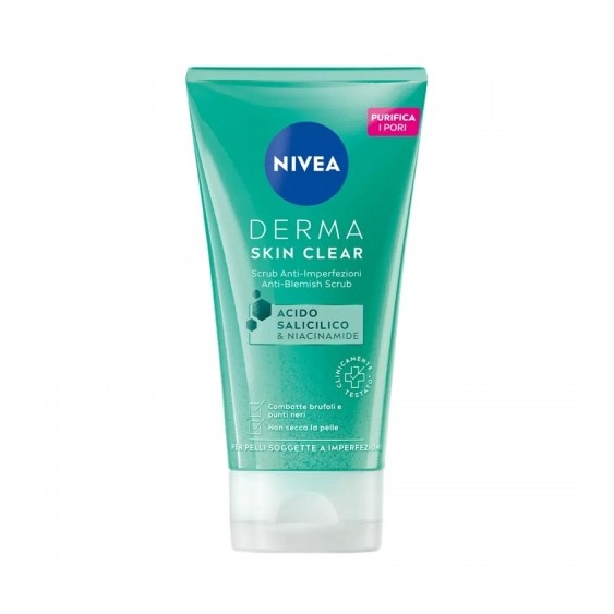 Nivea Derma Skin Clear Scrub Anti-Imperfezioni 150 Ml