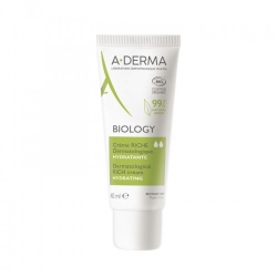 Aderma Biology Crema Ricca Dermatologica Idratante 40 Ml