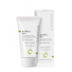 Canova Acnell 50+ Crema Gel Crema Viso Per Pelli Miste, Grasse E A Tendenza Acneica