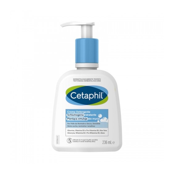 Cetaphil Crema Detergente Schiumogena Idratante 236 Ml