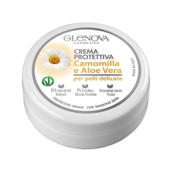Glenova Crema Protettiva Con Camomilla E Aloe Vera 120 Ml