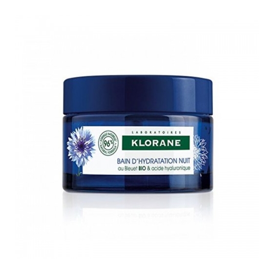 Klorane Crema Idratante Notte Fiordaliso Bio 50 Ml