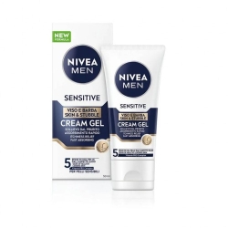Nivea Men Sensitive Cream Gel Viso E Barba 50 Ml