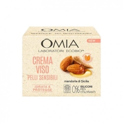 Omia Mandorla Di Sicilia Crema Viso Per Pelli Sensibili 50 Ml