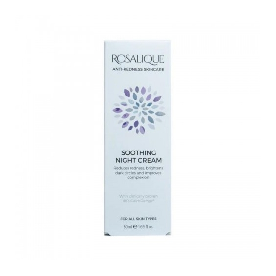 Rosalique Shoothing Night Cream Crema Notte Nutriente 50 Ml
