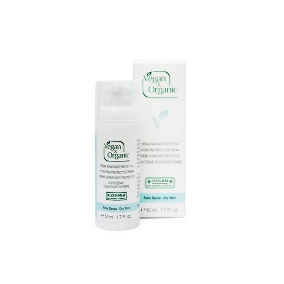 Vegan&Organic Crema Idratante Protettiva Per Pelli Secche 50 Ml