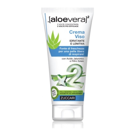 Zuccari Aloevera2 Crema Viso Idratante Lenitiva 50 Ml