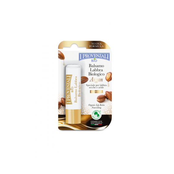 I Provenzali Balsamo Labbra Biologico Argan