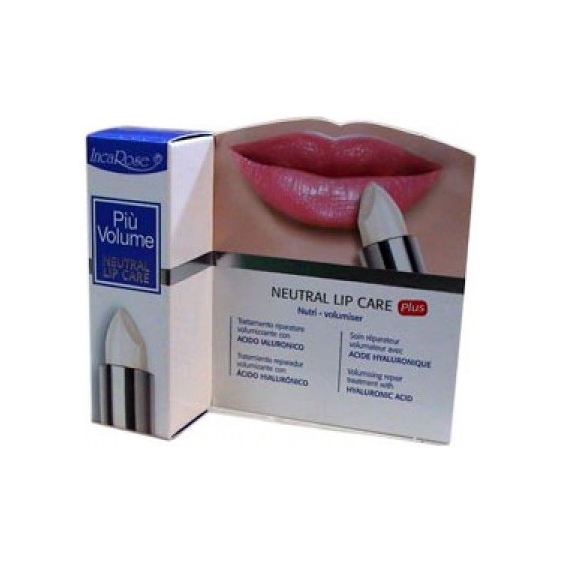 Incarose Più Volume Natural Lip Care Stick Per Le Labbra Idratante All' Acido Ialuronico 4 Ml